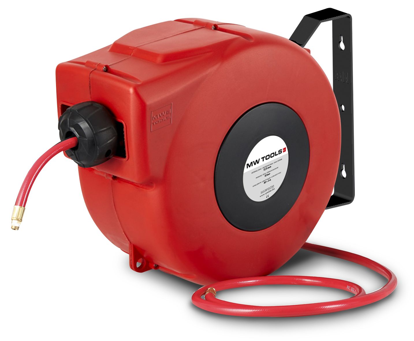 Metal Works 756200644 HAL01212CG Carrete de aire H15 1/2 13mm 17Bar 12 + 1 Mtr