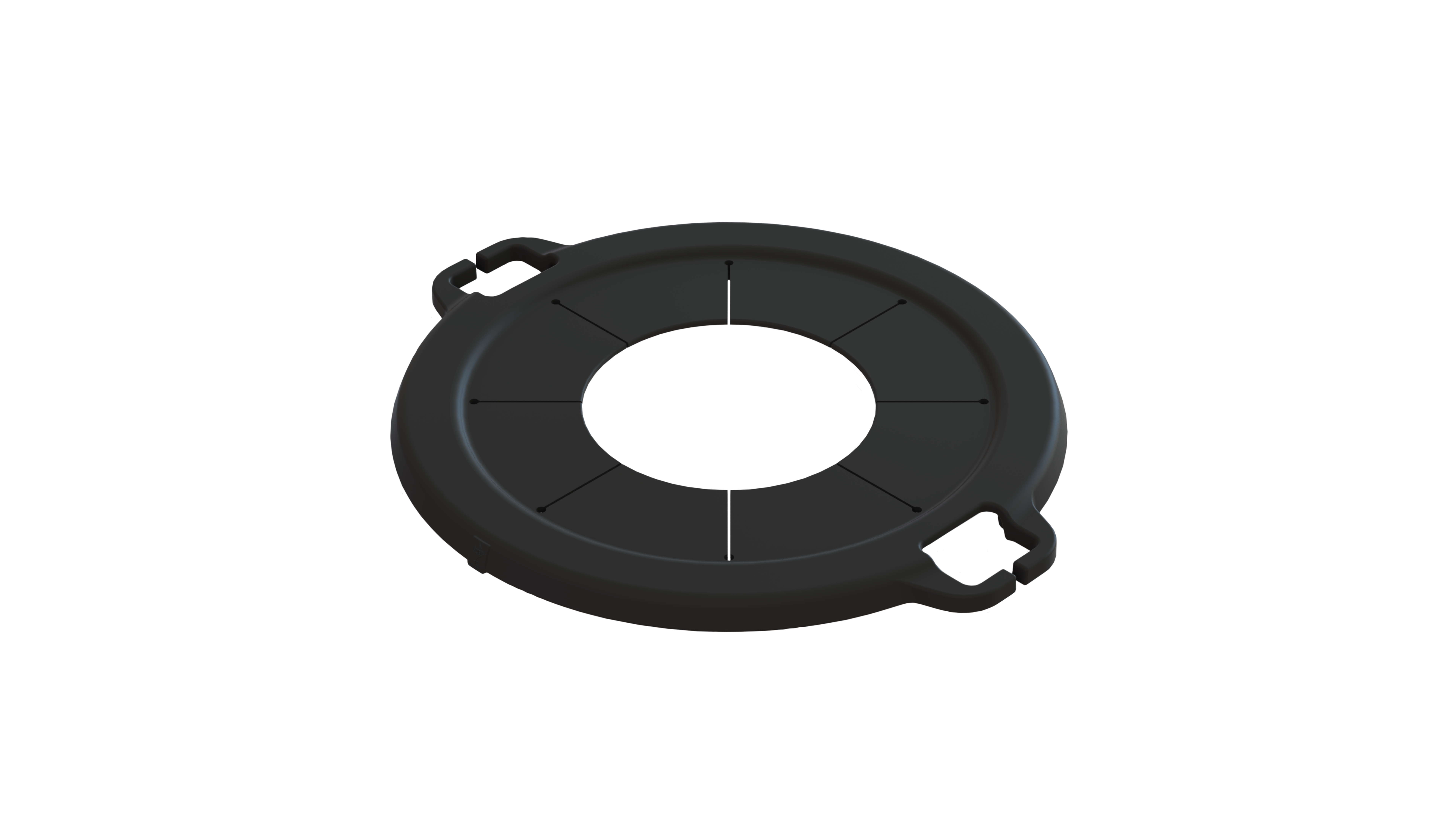 Rubi 88715 Campana de reducción de polvo para tolvas