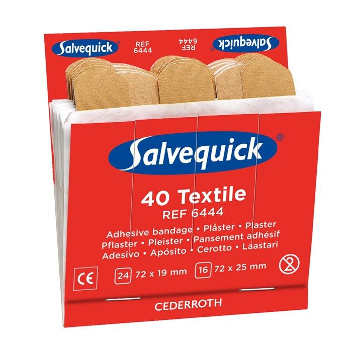 Salvequick 9.95.43.350.40 Recambio Salvequick 6444 (6 x 45 piezas)