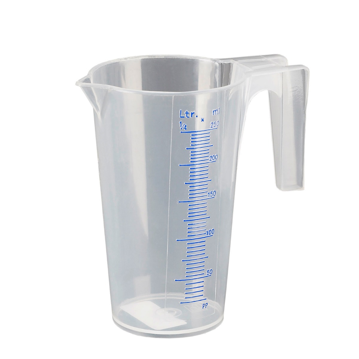 Pressol 07 060 Vaso medidor PP 0,25L escala transparente ml