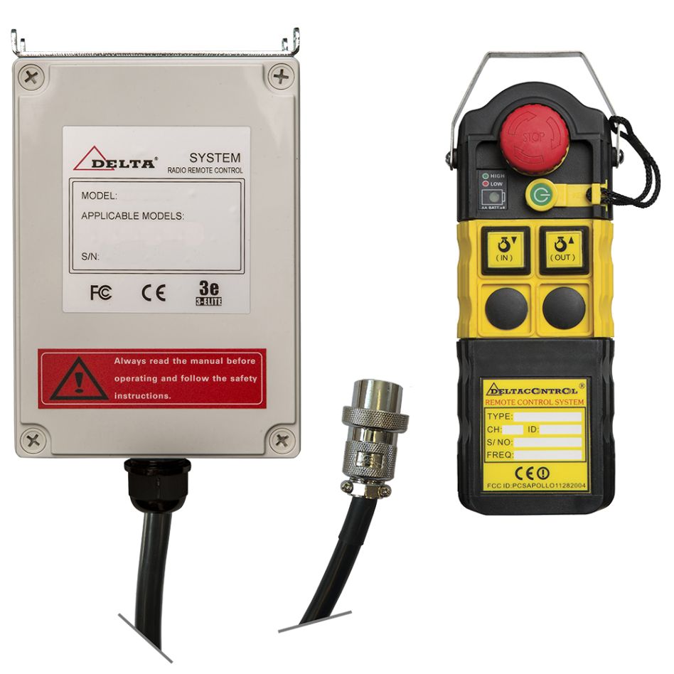 DELTA CZ.RC.DPS Radiocontrol para cabrestantes eléctricos DELTA serie DPS