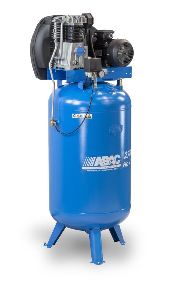 ABAC 4116028850 EXP A49B 270V FM3 Compresor de pist&oacute;n vertical 230V 11 bar 3 CV/2,2 kW 444 l/min 270 l