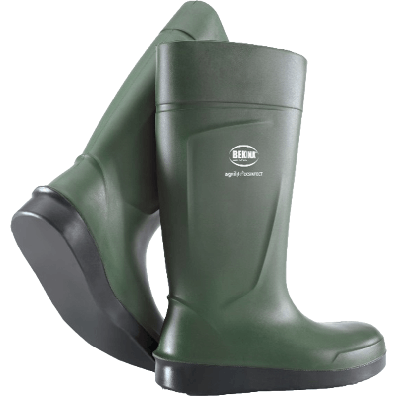 Bekina Bota de trabajo Agrilite S4 Verde/Negro P2300/9180-P