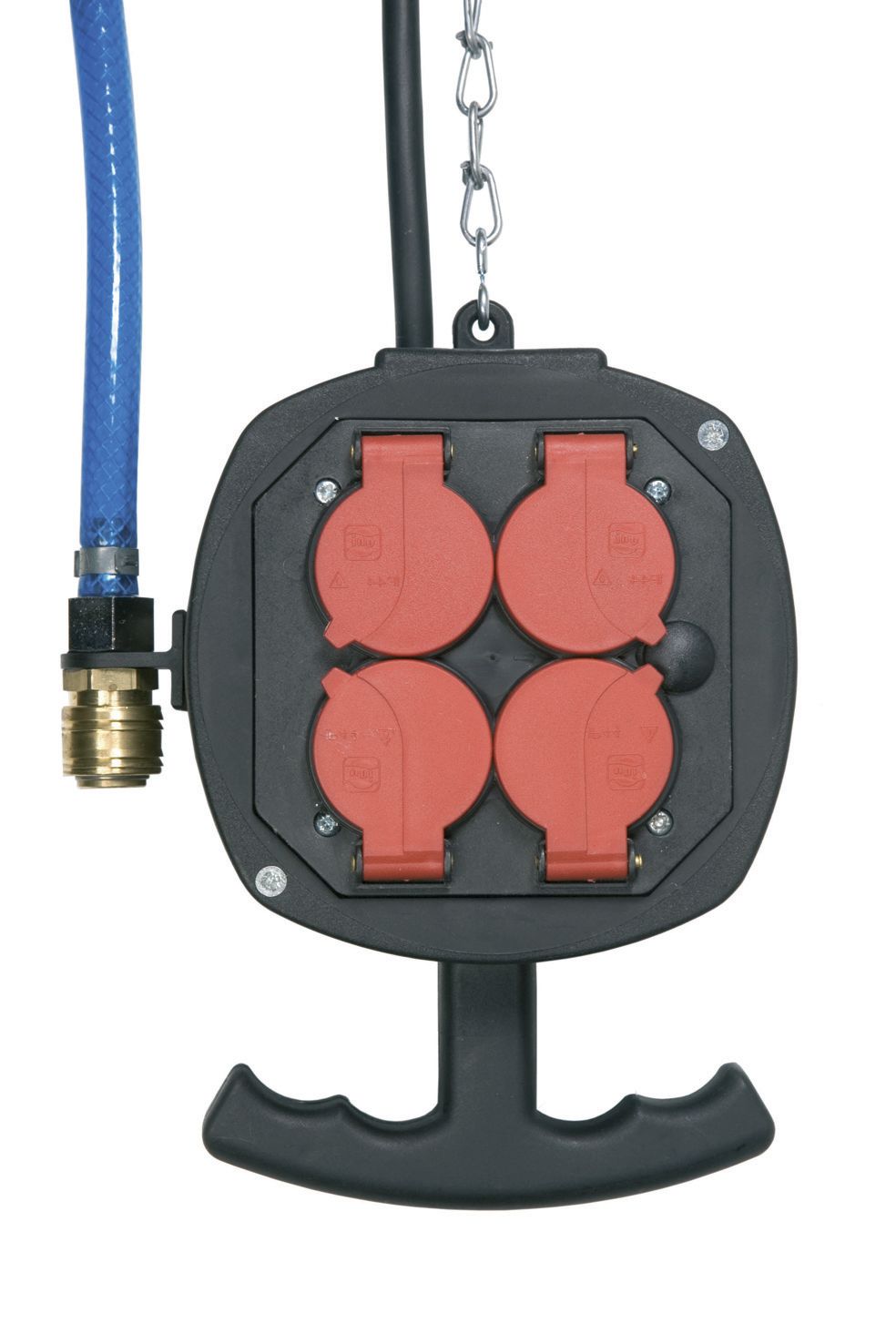 Aircraft Accesorios 712100001 A-EA1 Caja de conexiones de aire comprimido y electricidad de 3 mtr.