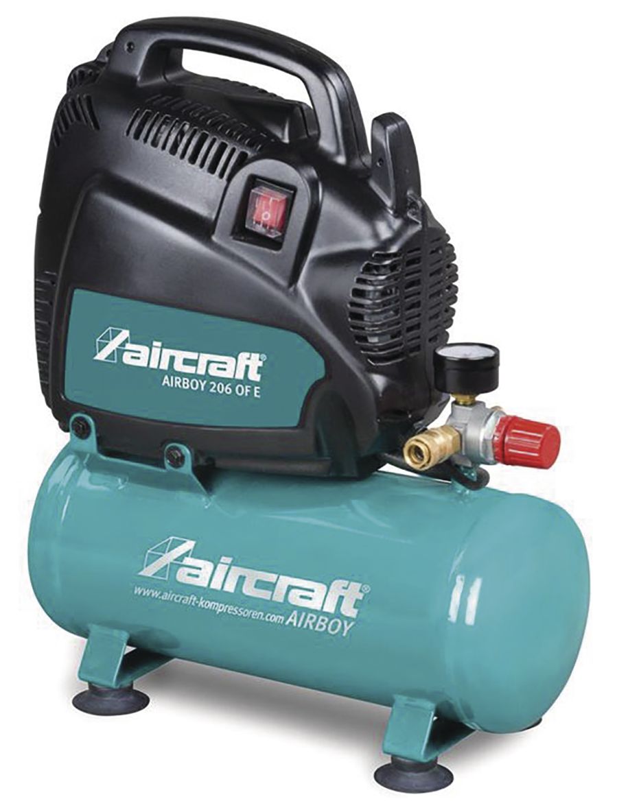 Aircraft 712001235 AIRBOY 206 OF E Compresor sin aceite 8 Bar - 6 L