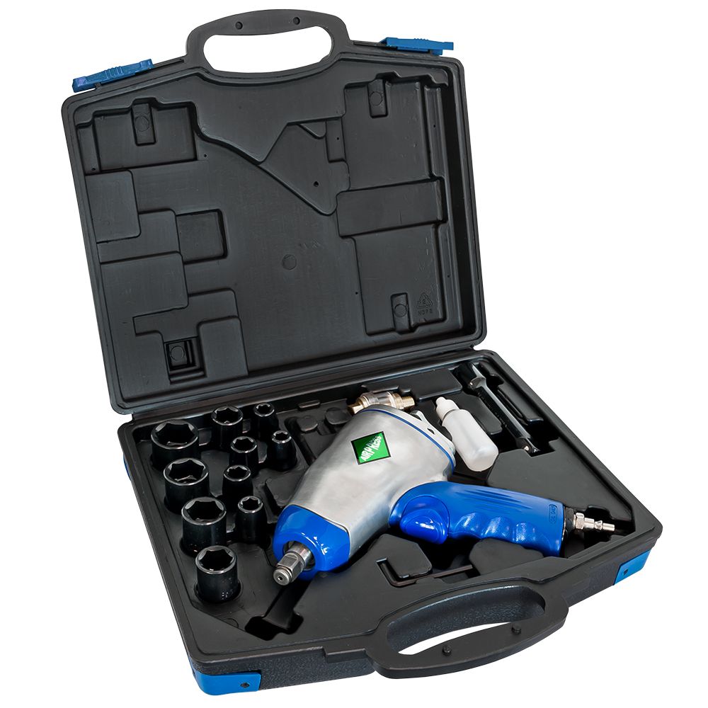 Airpress 45464 Juego de llaves de impacto 1/2"353 Nm incl. accesorios