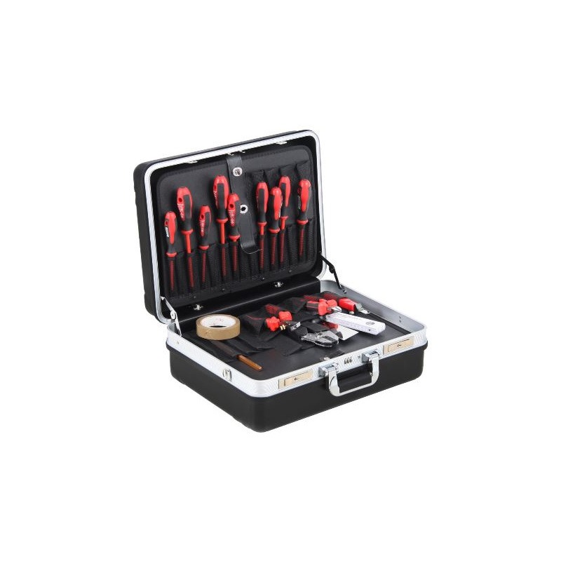 Allit ALT-422225 AluPlus Malet&iacute;n para herramientas de servicio ABS vac&iacute;o 500x220x400 negro