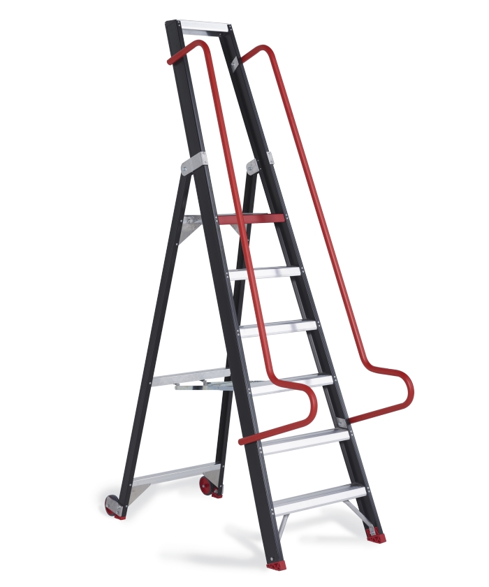 Altrex 193207 Escalera de almacén plegable simple Taurus TME 7