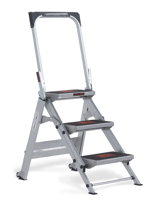 Altrex 503002 Escalera de aluminio de 2 peldaños Brenta