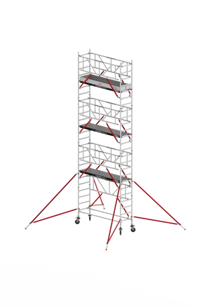 Altrex T510037 RS TOWER 51-S 8,2m de altura de trabajo Madera 2.45 Safe-Quick
