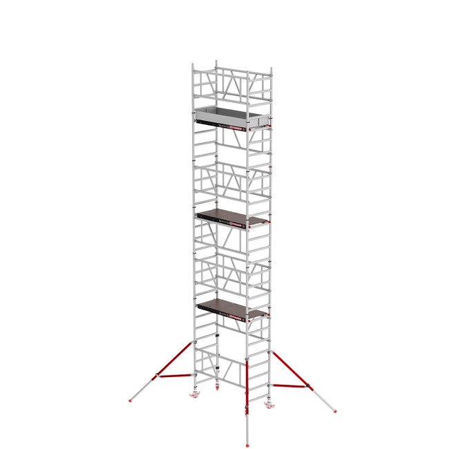 Altrex C003014 MiTower PLUS Andamio rodante 8,2 m Longitud de la plataforma de madera 165