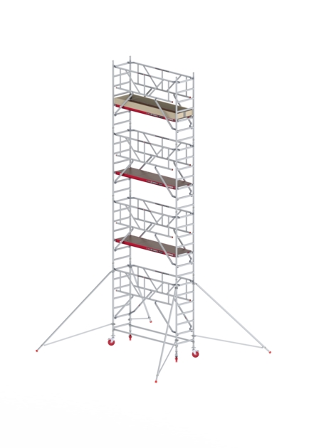 Altrex T415010 RS TOWER 41-S 9,2m de altura de trabajo Madera 2.45 Safe-Quick