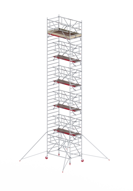 Altrex T420017 RS TOWER 42-S 12,2m de altura de trabajo Madera 1,85 Safe-Quick