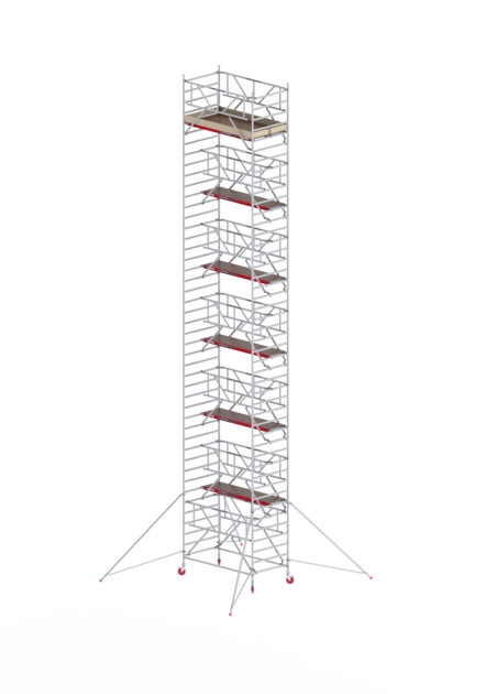 Altrex T420018 RS TOWER 42-S 14,2m de altura de trabajo Madera 1,85 Safe-Quick