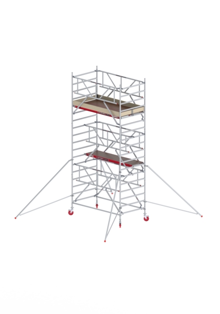 Altrex T420020 RS TOWER 42-S 6,2m de altura de trabajo Madera 2.45 Safe-Quick