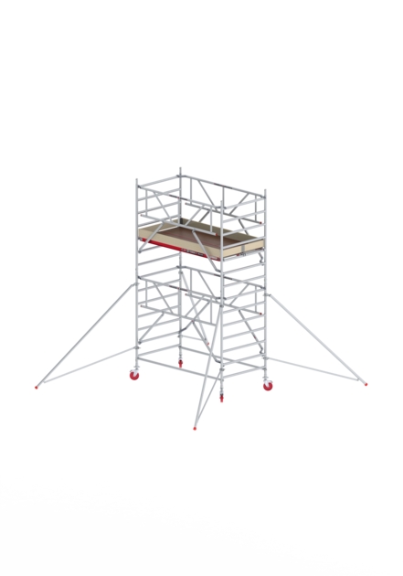 Altrex T425007 RS TOWER 42-S 5,2 m de altura de trabajo Madera 1,85 Safe-Quick