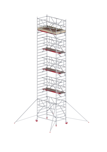 Altrex T425010 RS TOWER 42-S 11,2m de altura de trabajo Madera 1,85 Safe-Quick
