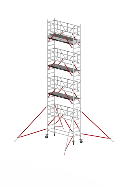 Altrex T515011 RS TOWER 51-S 9,2m de altura de trabajo Madera 2.45 Safe-Quick