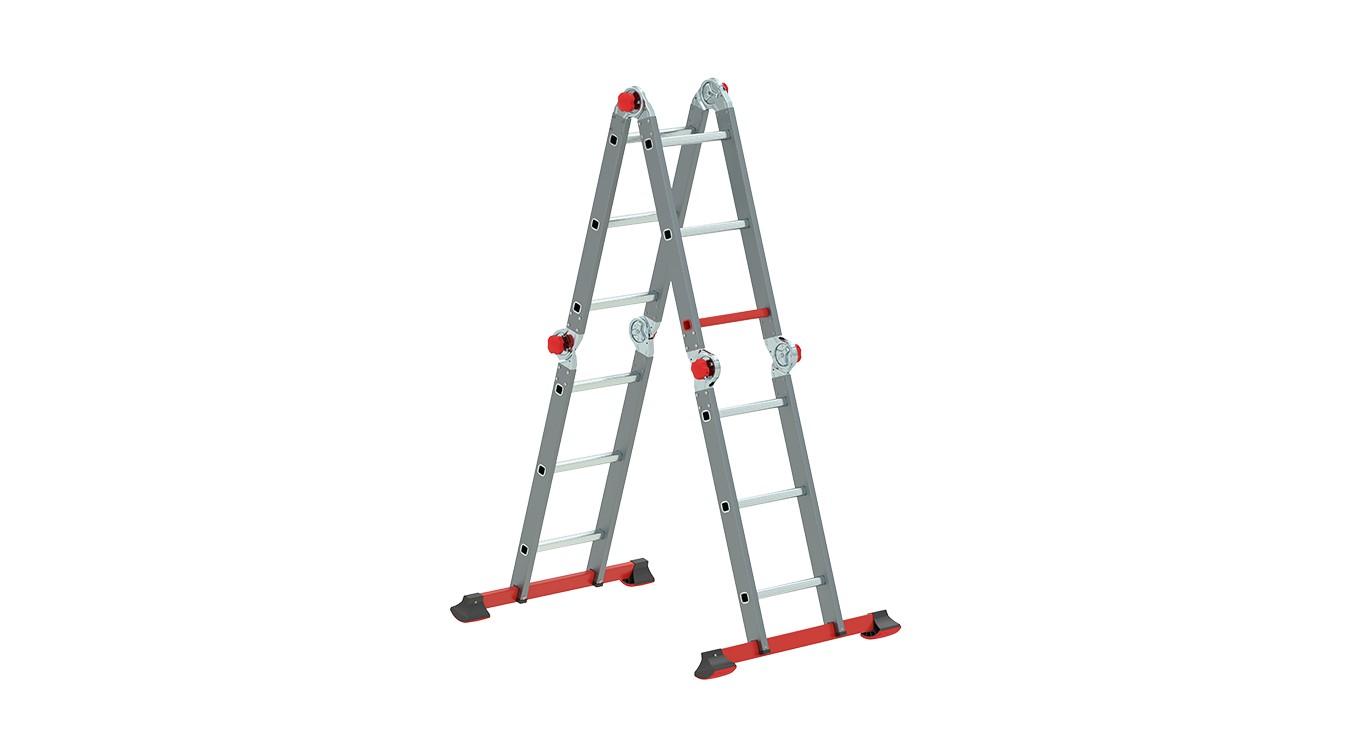 Altrex 503527 Varitrex PRO 4x3 Escalera plegable con plataforma