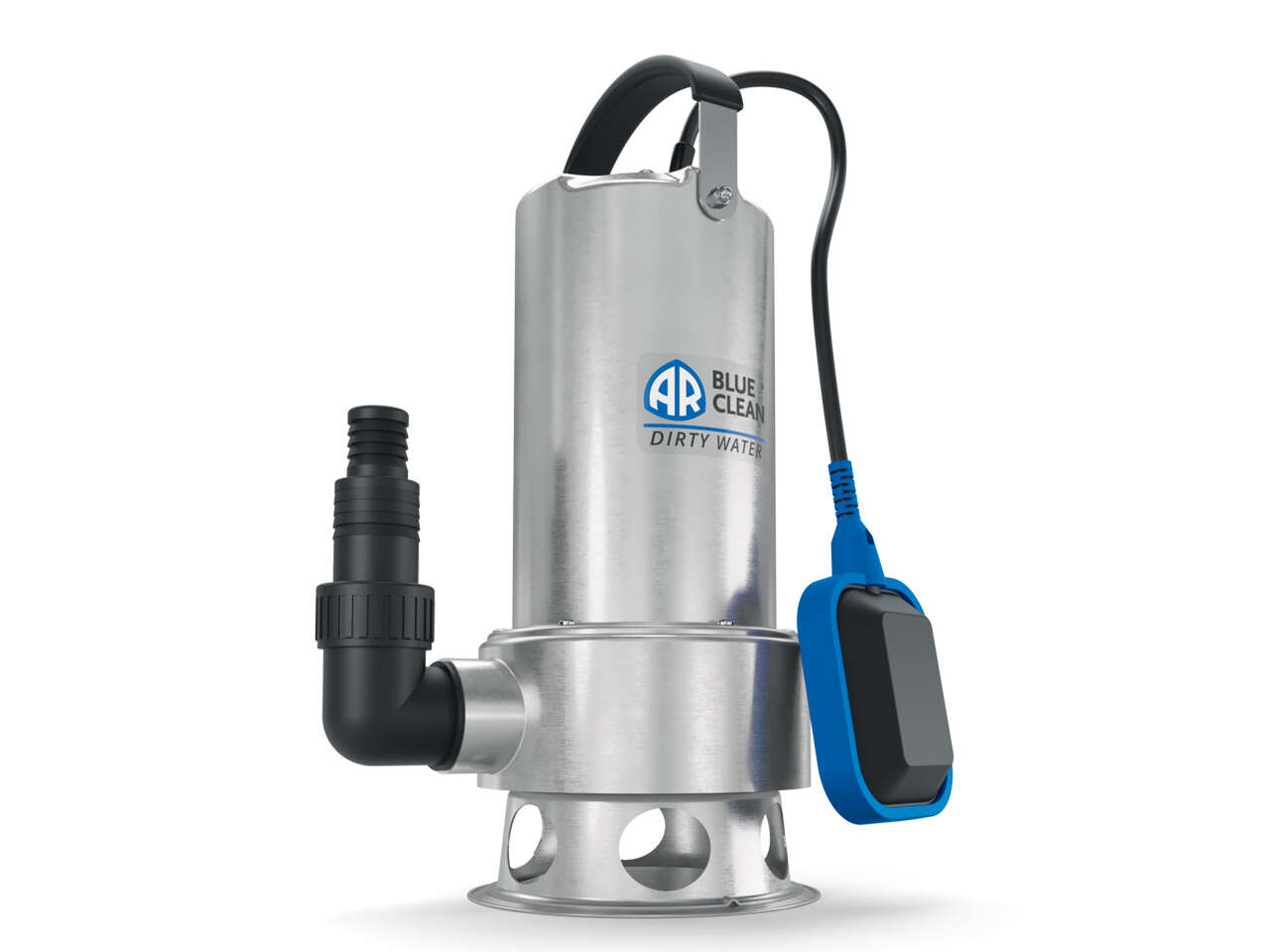 Annovi Reverberi 51985 ARUP Serie 1100XD Bomba sumergible 1100W 230V acero inoxidable agua sucia flotador externo