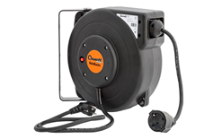 QwattPro 1910004 Bobina de cable AutoMaster Spring 10+1 mtr 3 x 1,5 230V