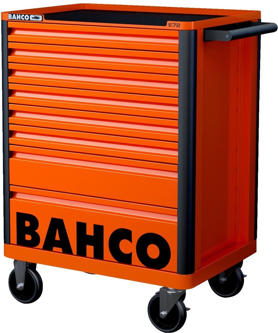 Bahco 1472K8 Carro de herramientas Naranja 8 cajones