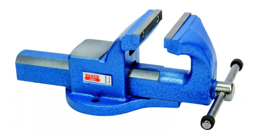 Bahco 607201500 Tornillo de banco con mordazas intercambiables 150 mm