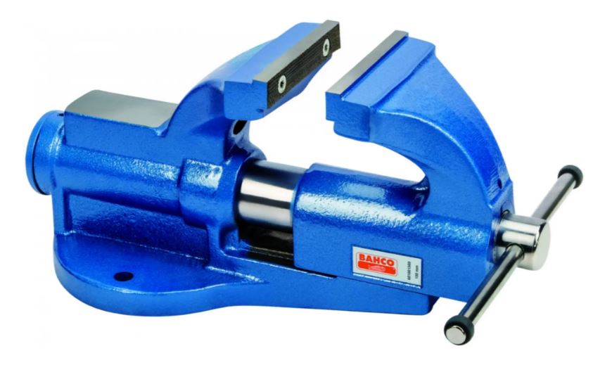 Bahco 601001500 Tornillo de banco con mordazas intercambiables 150 mm