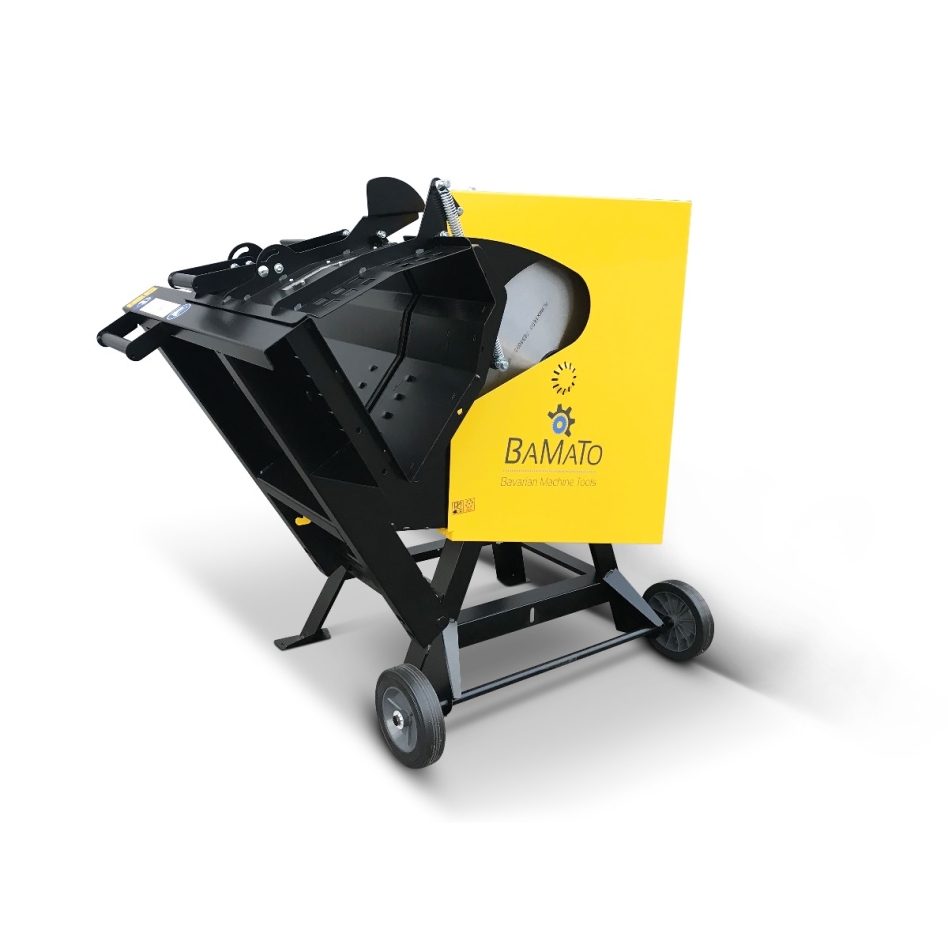 Bamato HOS-700 Sierra basculante para leña 700 mm 400 voltios