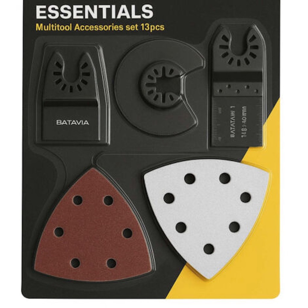 Batavia 7065359 Juego de accesorios para multiherramienta de 13 piezas