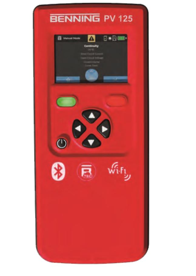 Benning 4410241491 PV 125 Comprobador de instalaciones fotovoltaicas