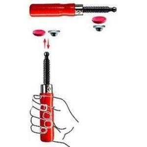 Bessey Accesorios 3101386 Mango de madera con placa de presión de acero de calidad con cubierta de plástico para GZ20