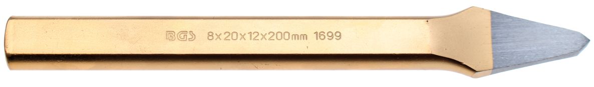 BGS 1699 Cincel de cremallera 6 x 200 mm