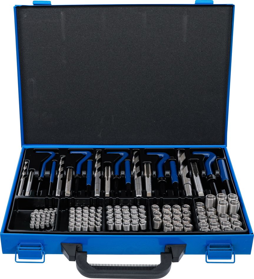 BGS 1951 Kit de reparación de roscas M6 - M14 130 piezas