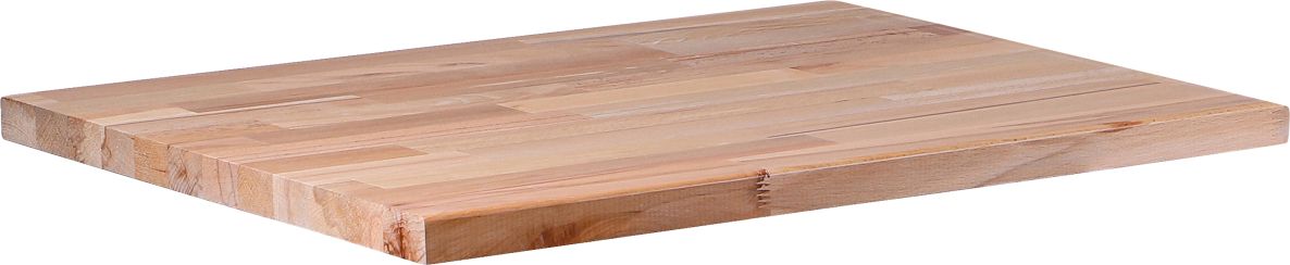 BGS 80209 Encimera de madera maciza 650 x 550 x 30 mm