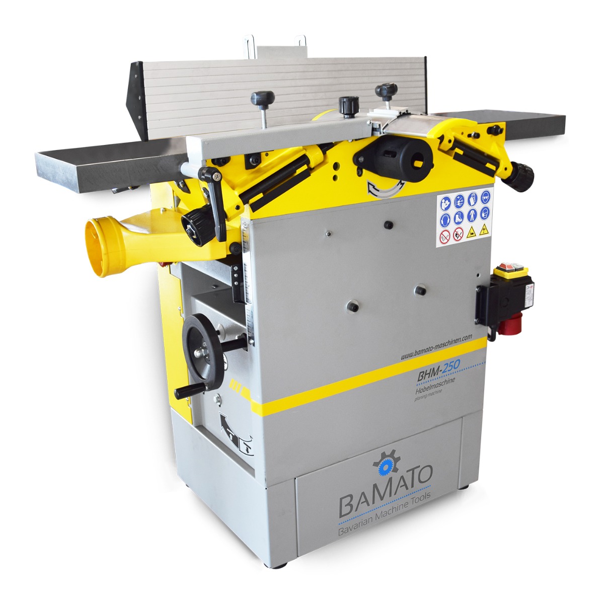 Bamato BHM-250_400V BHM250 Máquina de regrueso y plano de 400 voltios