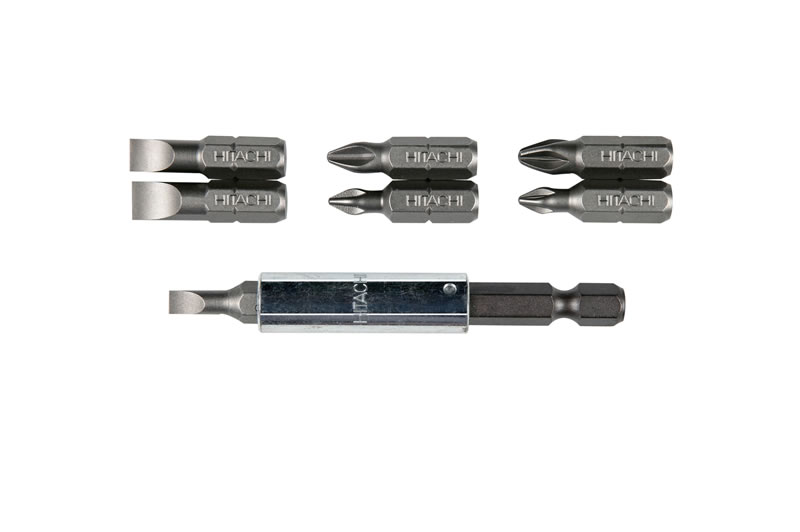 HiKOKI Accesorios 752397 Portapuntas magnético 1/4" incl. 7 puntas