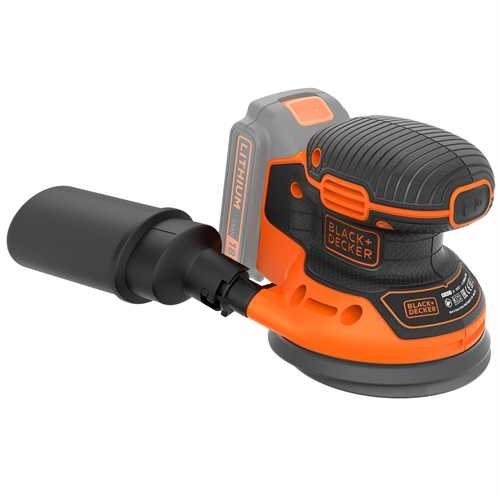 Black & Decker BDCROS18-QW Lijadora orbital aleatoria 18 Voltios 1,5 Ah Li-ion