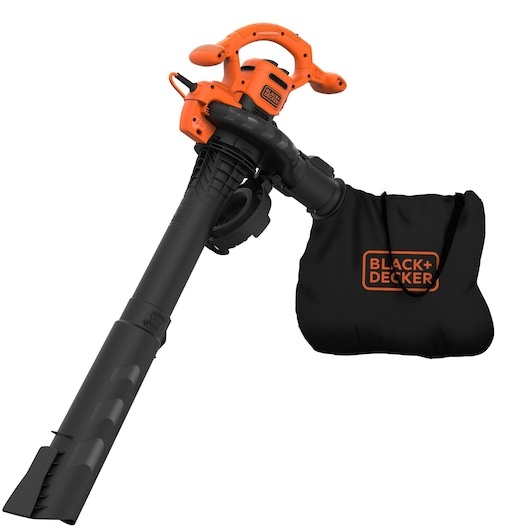 Black & Decker BEBLV260-QS Soplador de hojas 3 en 1 2600 vatios