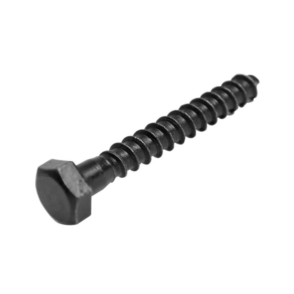 Blackline 6904.01.16040 Perno roscado para madera HCP Negro 6 x 40 mm - 25 piezas