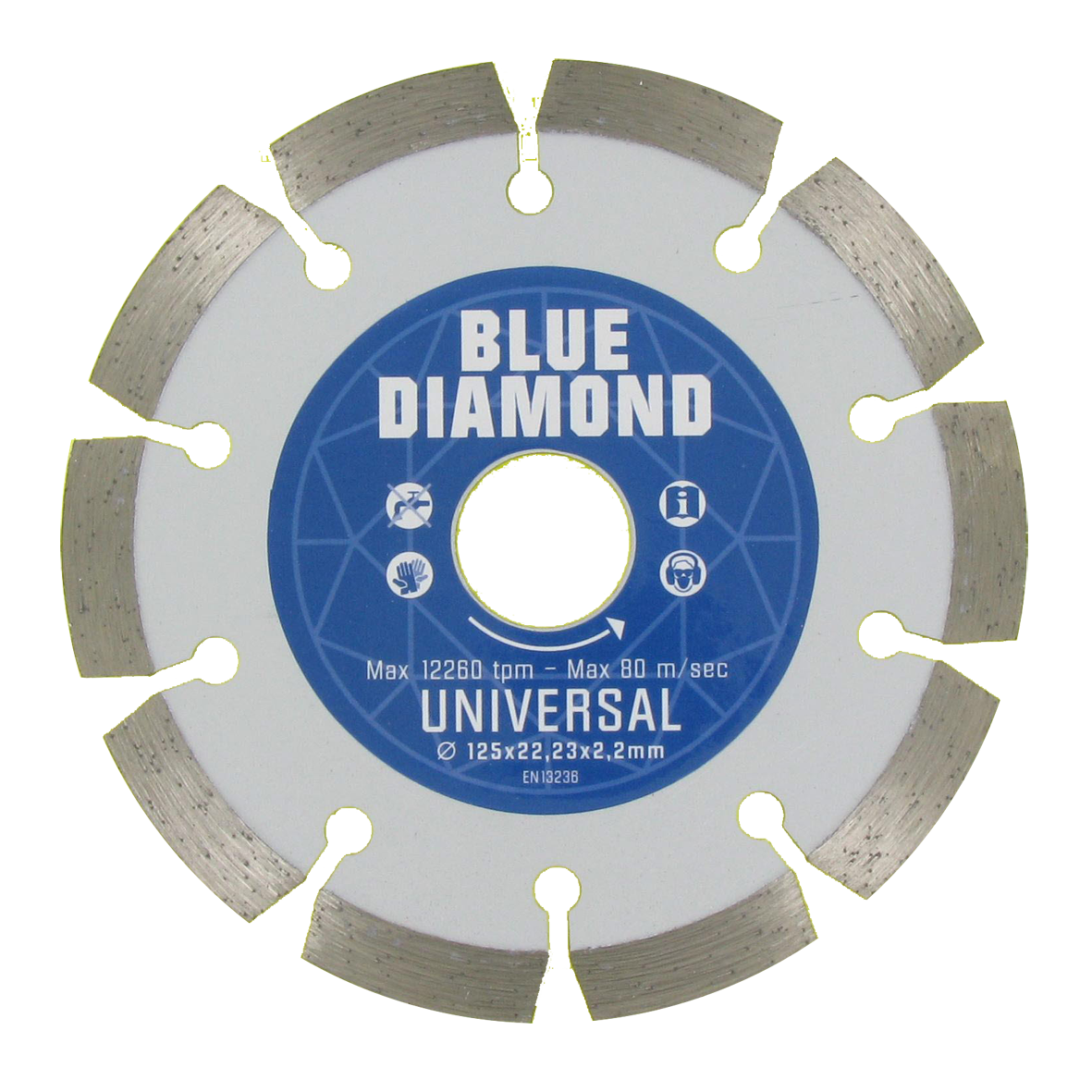 Carat CEBD125310 Hoja de sierra diamantada universal 125 x 22.23