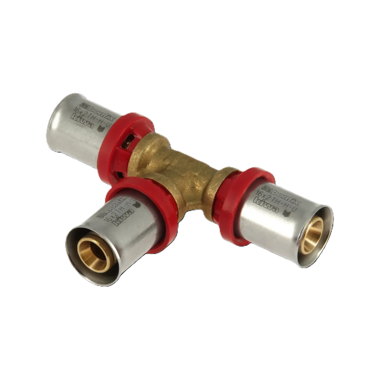 Bonfix 2000505 T de alu-prensa 16 x 16 x 16 mm