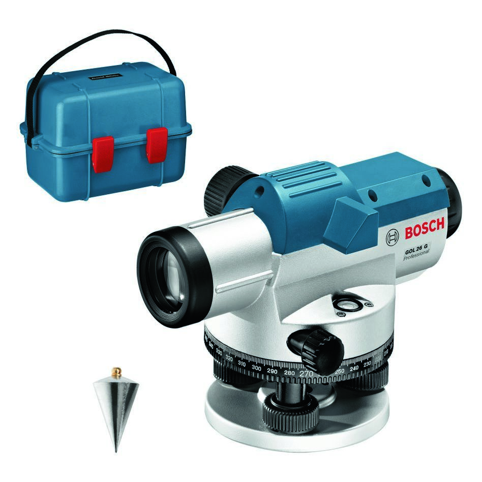 Bosch Professional 0601068001 GOL 26 G Instrumento de nivel de burbuja de 26 aumentos