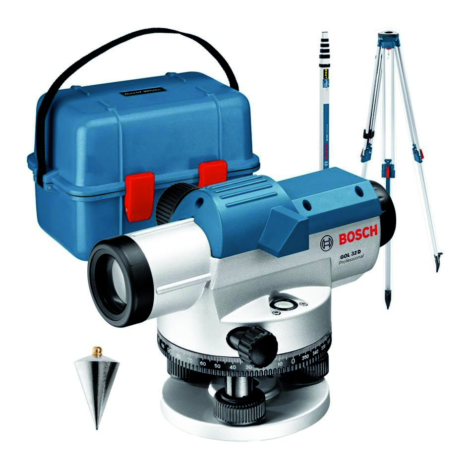 Bosch Professional 0601068502 GOL 32 D Juego de niveladores ópticos