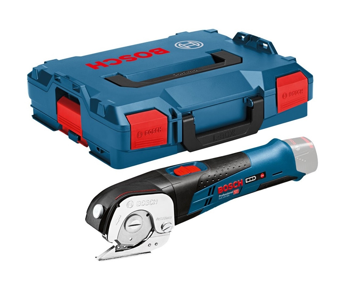 Bosch Professional 06019B2905 GUS 12V-Li Cizalla Universal Accu 12V Solo en L-Boxx