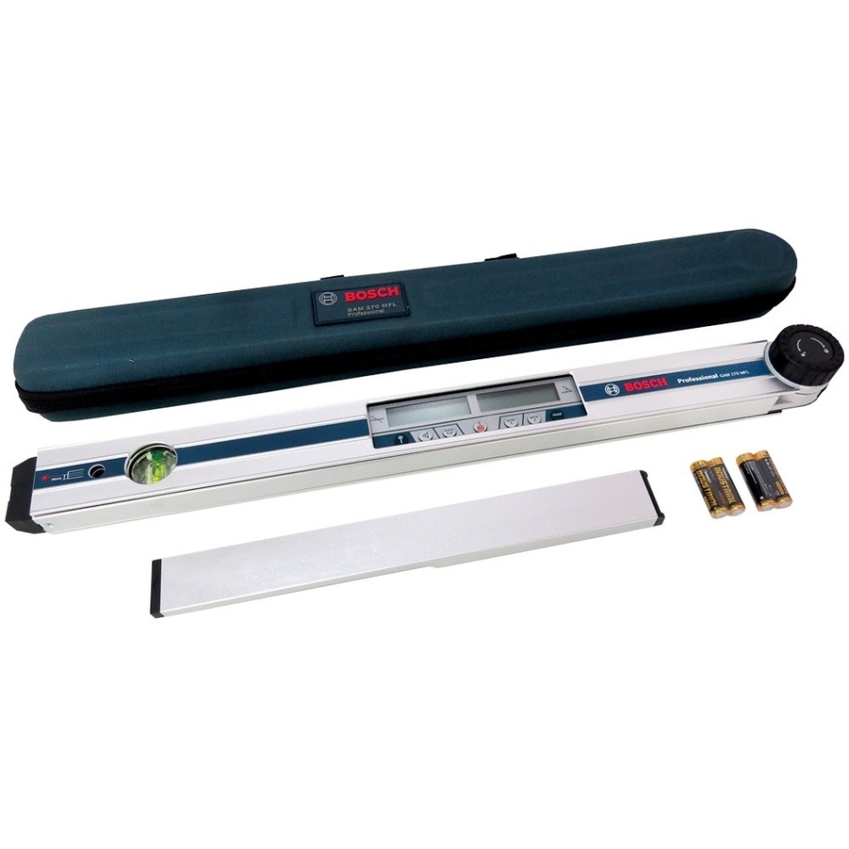 Bosch Professional 0601076400 Medidor profesional de ángulos y pendientes GAM 270 MFL