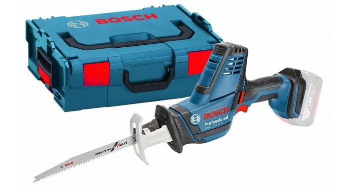 Bosch Professional 06016A5001 Sierra de sable GSA 18 V-Li C 18V sin batería ni cargador en L-Boxx