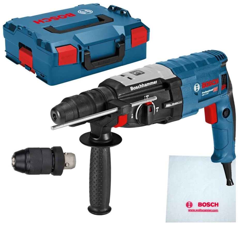 Bosch Professional 0611267601 GBH2-28F Martillo perforador 3.2J 880w en L-Boxx