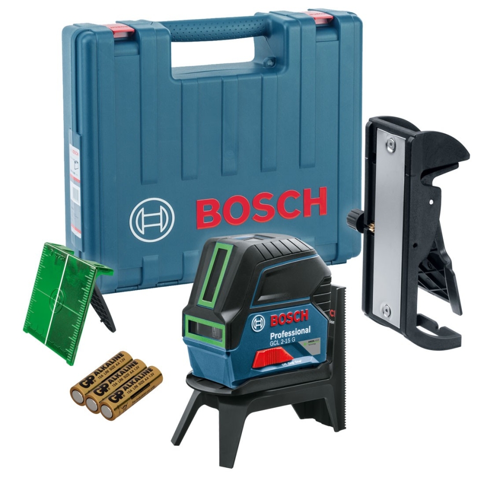 Bosch Professional 0601066G02 GCL 2-50 C Láser combinado con láser de puntos y líneas