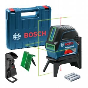 Bosch Professional 0601066J00 GCL 2-15 G Láser Profesional de Línea Combi Verde en estuche